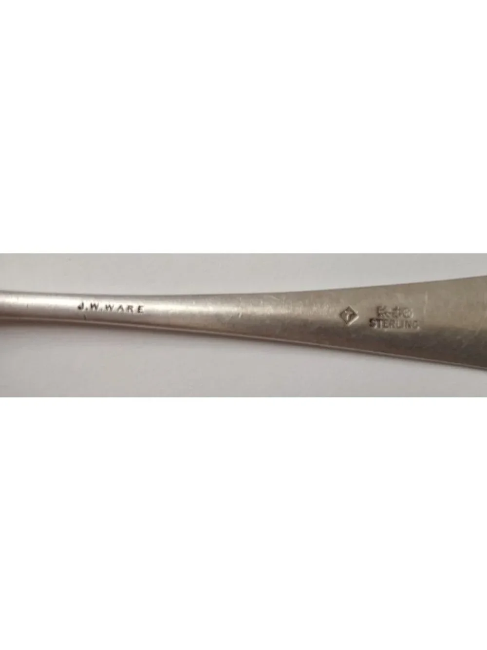 J.W. Ware Sterling Silver teaspoon spoon 5-7/8